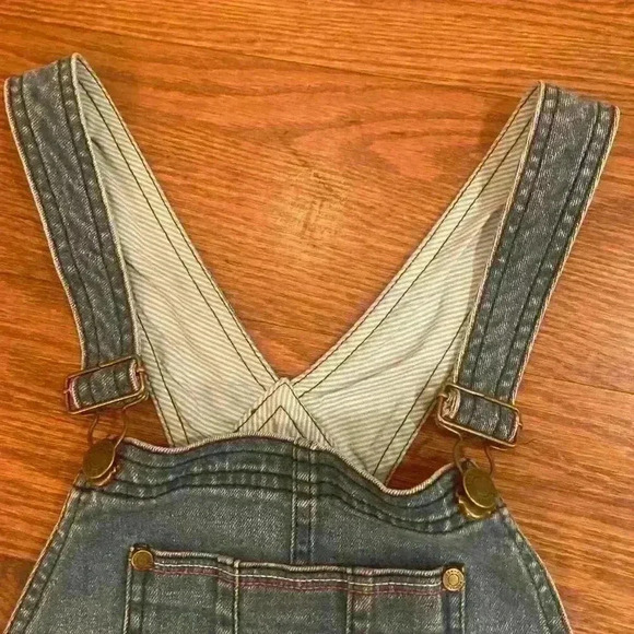 Tommy Hilfiger Shortalls Overall Shorts Size 8-10 Girls Size Medium Exc Con - Picture 4 of 11